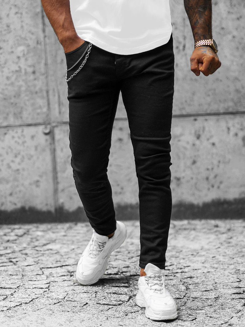 Штани Чоловічі Чорнi OZONEE E/5608/01