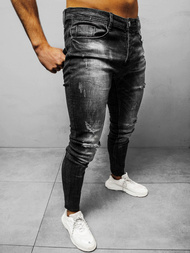 Джинси чоловічі Чорнi OZONEE NB/MP0002N