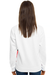 Bluza damska biała OZONEE JS/JK88126/1Z