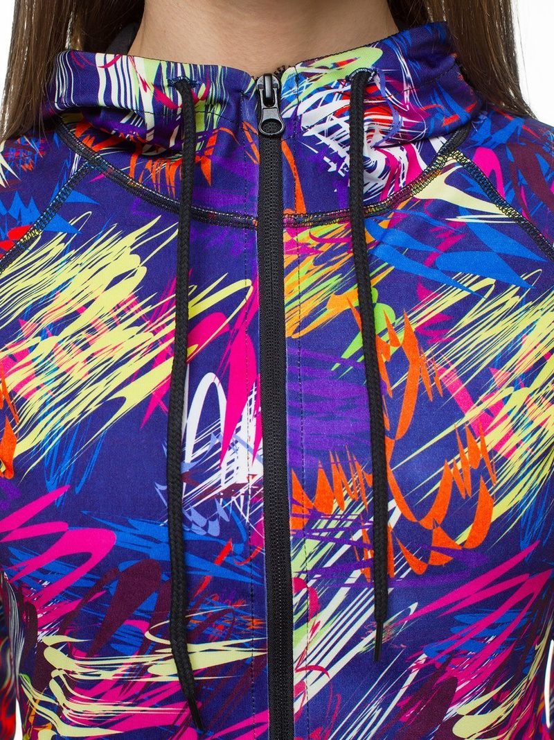 Жіночий спортивний костюм з двох частин Кольоровий OZONEE O/02704