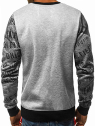 Bluza męska szara OZONEE JS/DD236