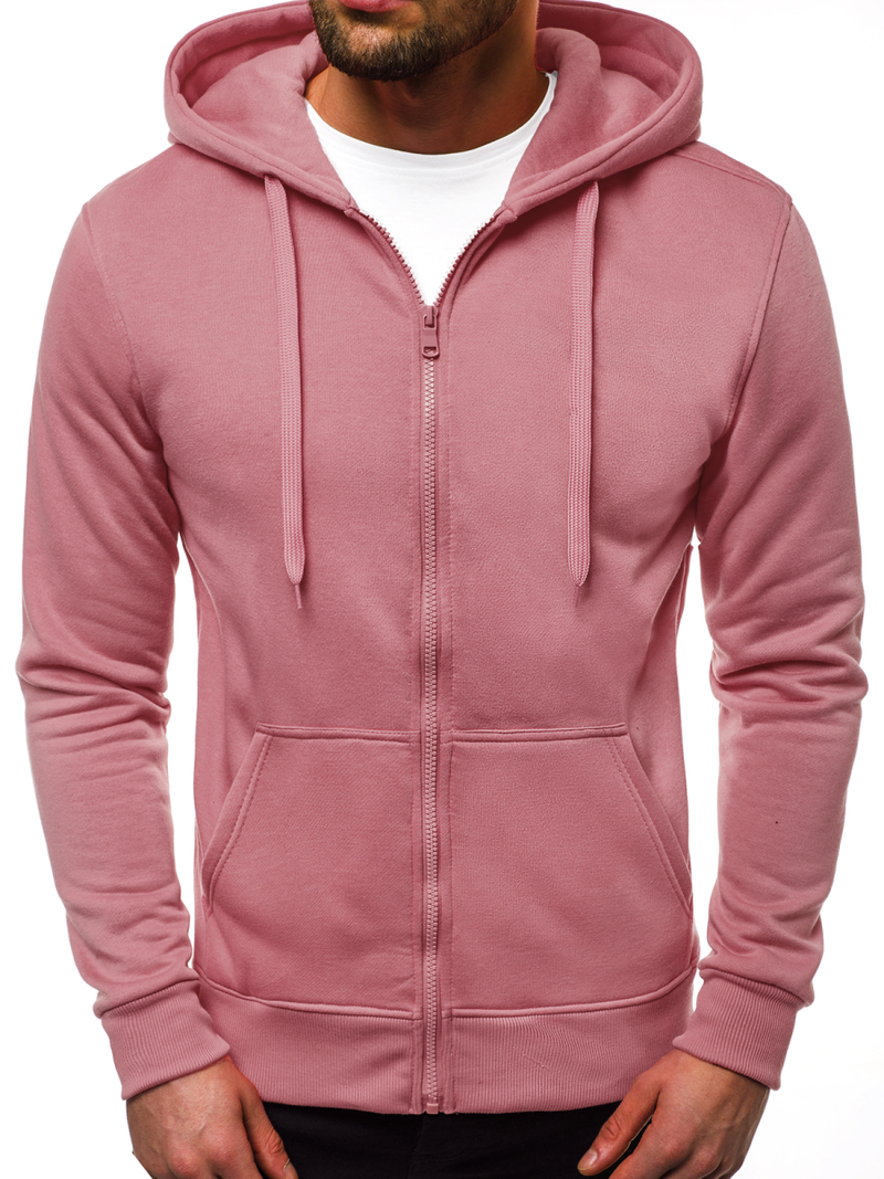 Толстовка чоловіча Рожева OZONEE JS/2008