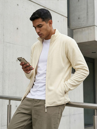 Толстовка чоловіча Кремова OZONEE JS/HH016/1