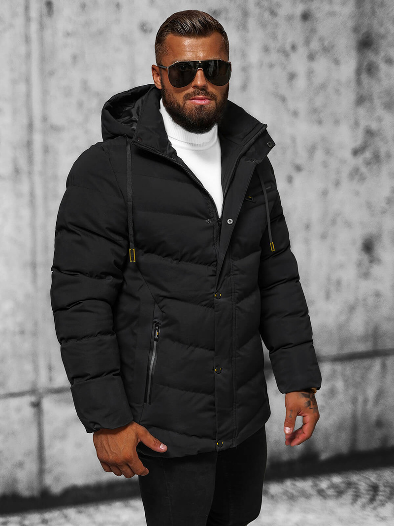 Куртка Чоловіча Чорна OZONEE JS/5M3135/392