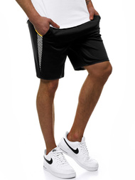 Spodenki męskie czarne OZONEE JS/KK300172