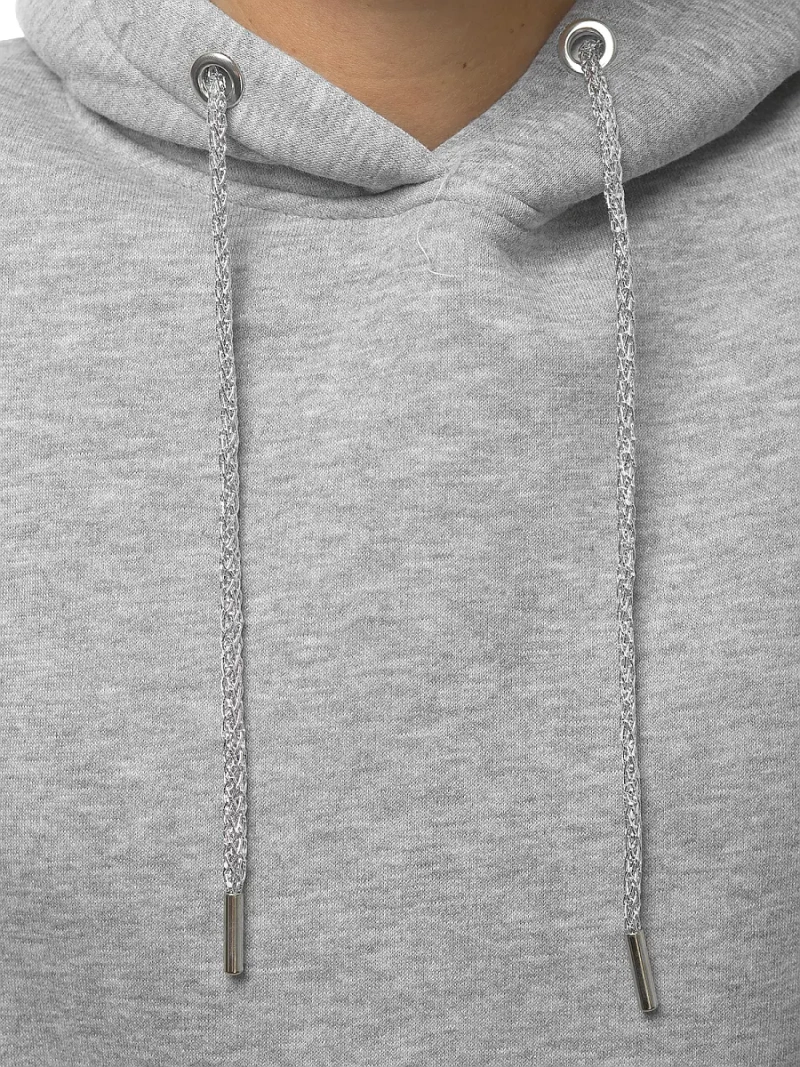 Bluza z kapturem damska szara OZONEE O/12102