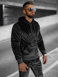 Спортивний костюм чоловічій чорний OZONEE O/3A82Z