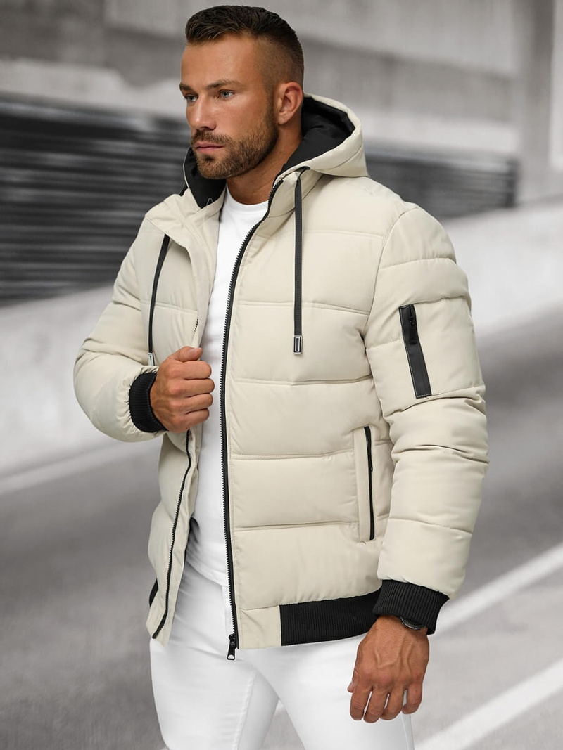 Куртка чоловіча Кремова OZONEE JS/31M5003/280Z