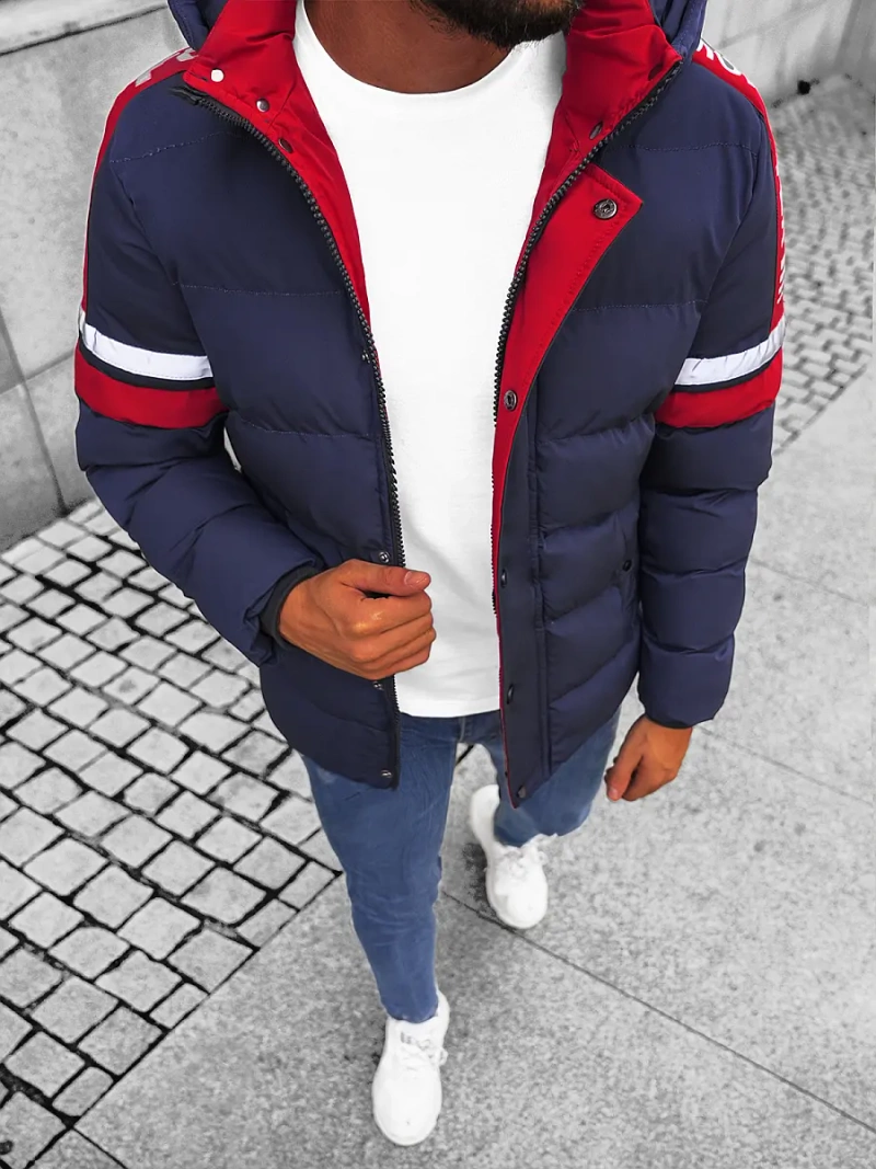 Куртка чоловіча Темно-Синя OZONEE JS/M8103