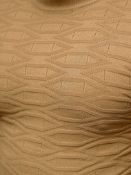 Светр чоловічій Темно-Бежевi OZONEE O/ZZ190137