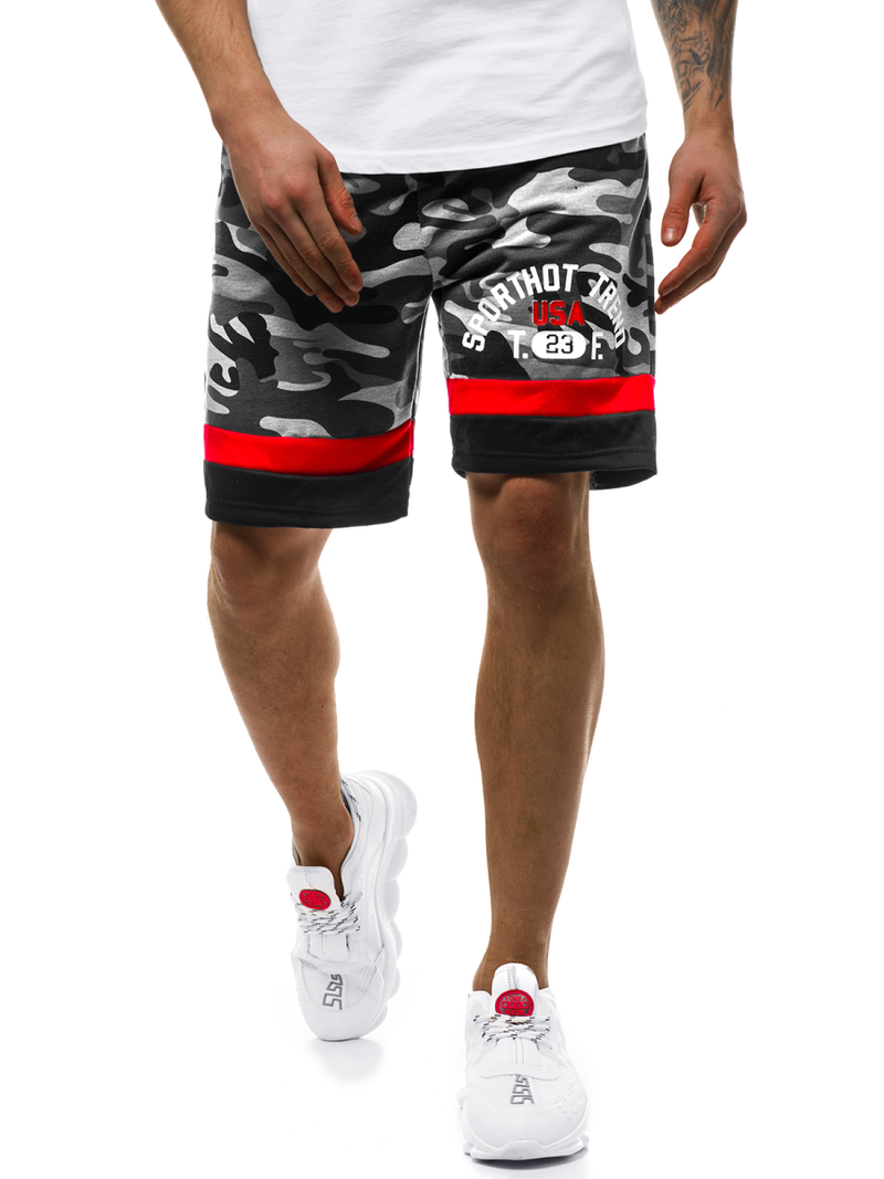 Spodenki męskie szare OZONEE JS/KK300152