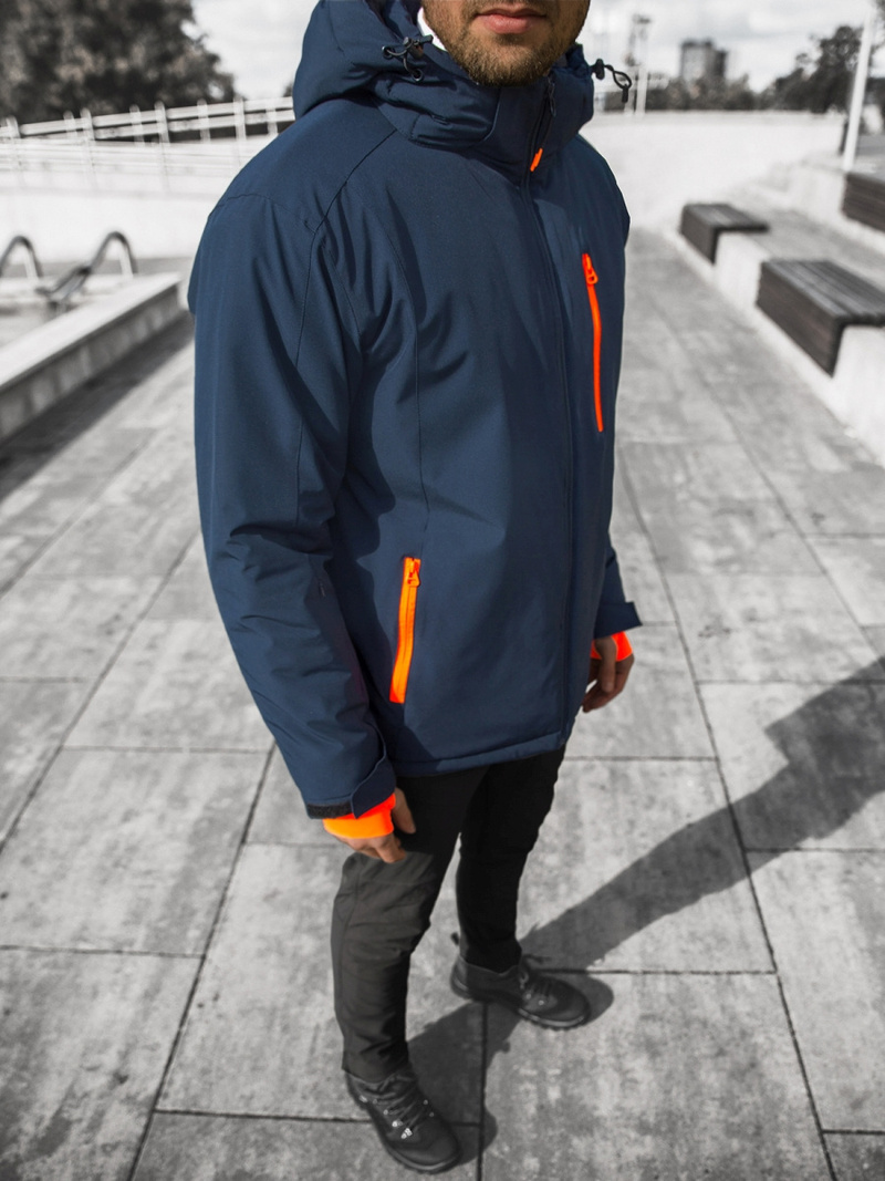 Куртка чоловіча Темно-Синя OZONEE JS/HH011/50Z