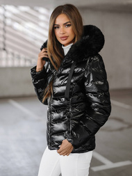 Куртка жіноча чорна OZONEE JS/5M3138/392AZ