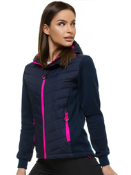 Kurtka damska granatowa OZONEE JS/KSW4003