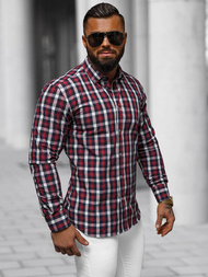 Сорочка чоловіча Бордова OZONEE O/V98