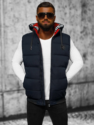 Безрукавка чоловіча tемно-cиня OZONEE JS/84M3027/215