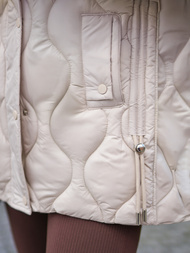 Куртка жіноча kремовий OZONEE JS/5M3226/62B