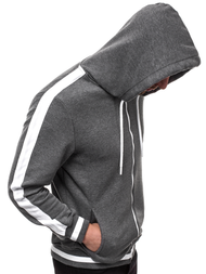 Толстовка чоловіча Темно-сіра OZONEE A/1009Z