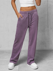 Spodnie dresowe damskie fioletowe OZONEE JS/CK01/30Z