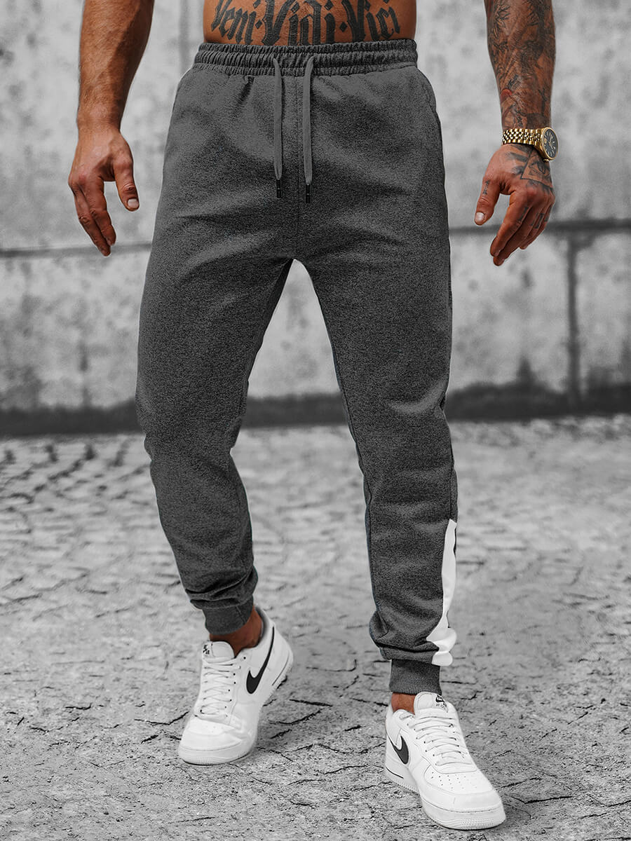 MANTO spodnie dresowe PARIS 3.0 grafit 
