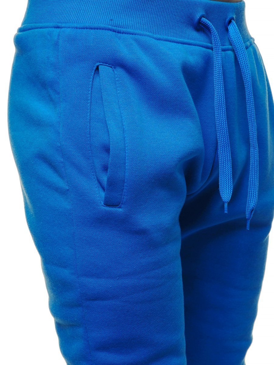 Spodnie dresowe damskie niebieskie OZONEE JS/CK01Z