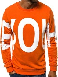 OZONEE a/0968 bluza męska pomarańczowa