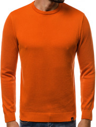 OZONEE b/2433 sweter męski pomarańczowy