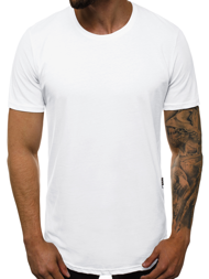 T-Shirt męski biały OZONEE B/181227