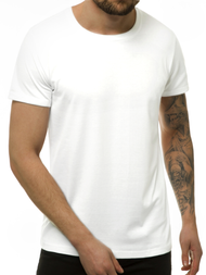 T-Shirt męski biały OZONEE JS/DX11001