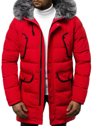 Куртка чоловіча Червона OZONEE JB/JP1091